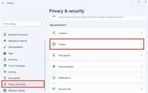 چگونه دوربین لپ تاپ ایسوس را فعال کنیم