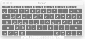 حرف گ در کیبورد لپ تاپ لنوو