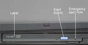 چگونه جای سی دی لپ تاپ لنوو را باز کنیم؟