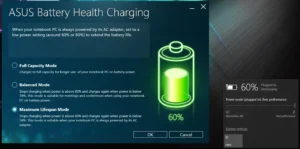 مدت زمان نگه داشتن شارژ باتری لپ تاپ ایسوس