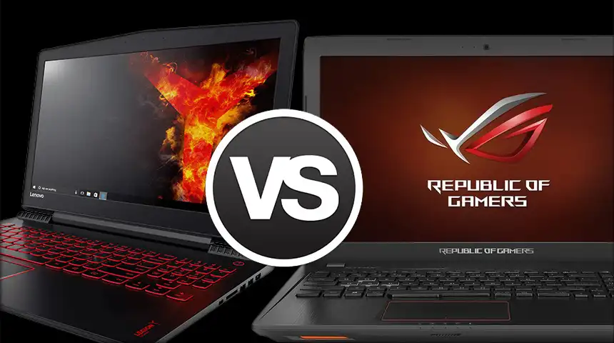 مقایسه لپ تاپ لنوو و ایسوس برای خرید